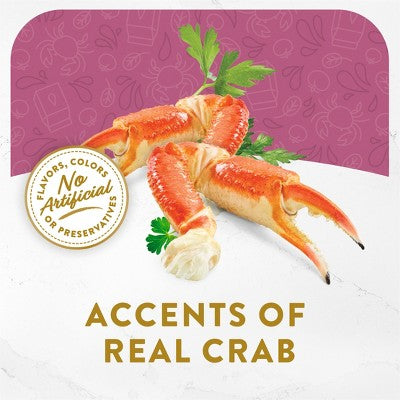 Fancy Feast Broths Lickable Seafood Bisque and Accents of Real Crab Wet Cat Food - 1.4oz