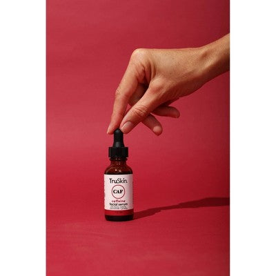 TruSkin Caffeine Facial Serum with Matcha Green Tea and Ginseng - 1 fl oz