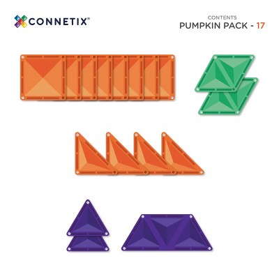 CONNETIX Halloween Pumpkin Face