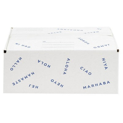 Scotch Packet Small Mailing Box: Cardboard Shipping Box, 9.5" x 6", White, Flap Closure, Single Pack