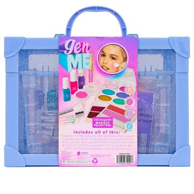 GenMe Get Ready with Me Beauty Studio: Craft Kit for Creative Thinking with Storage Case, 30 Pieces, Non-Toxic