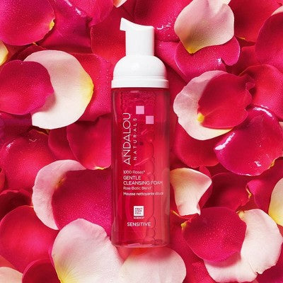 Andalou Naturals 1000 Roses Gentle Foam Face Cleanser - 5.5 fl oz