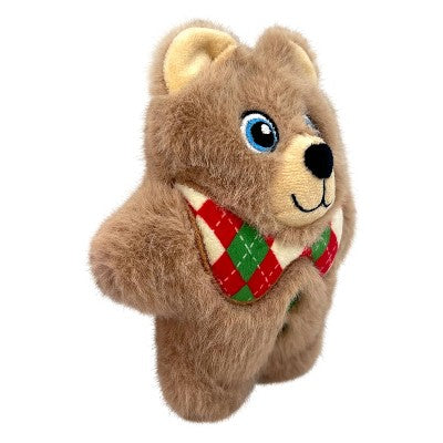 KONG Holiday Snuzzles Bear Dog Toy