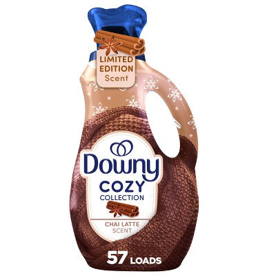 Downy Cozy Liquid Fabric Softener - Chai Latte - 38oz