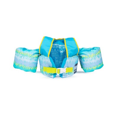 Speedo Splash Jammer - Blue/Yellow Shark: Polyethylene Life Vest, Child 33-55 lbs