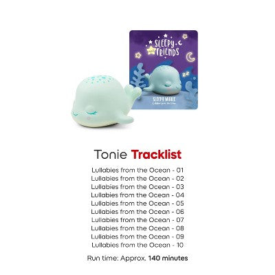tonies Sleepy Friends: Bedtime Stories with Sleepy Whale Tonie Figurine *ADD 3 TO YOUR CART & 1 IS FREE!*