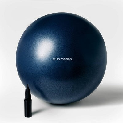 Weighted Stability Exercise Ball - Blue 75cm - All In Motion