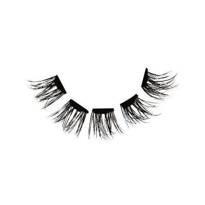 Ardell Press-On False Mini Faux Mink False Eyelash - 12pc: Synthetic Hair, Full Volume