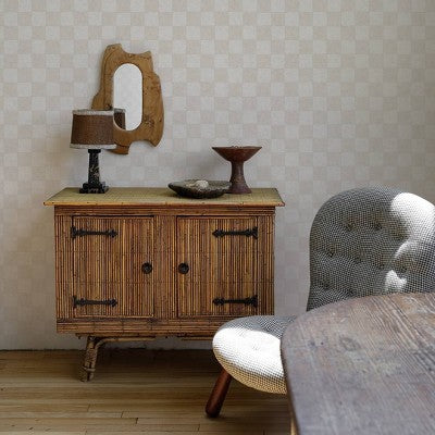 Tempaper & Co. Classic Check Textured Peel and Stick Wallpaper by Jeremiah Brent (LOCAL PICKUP ONLY)