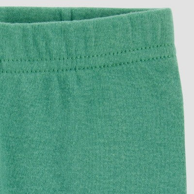 Carter's Just One You? Baby Boys' 2pk Pants - Green/White Newborn: Cotton, Slim Fit, Dinosaur Pattern, Pull-On Style