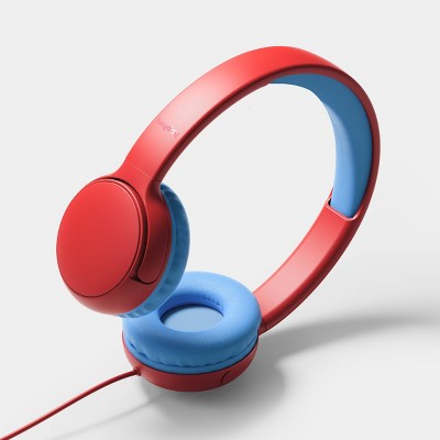 Wired Kids' Headphones Crimson - heyday