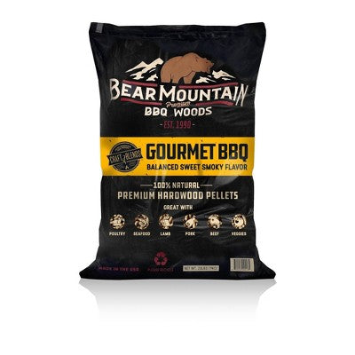 Bear Mountain BBQ 20lbs Outdoor Craft Blend Pellets - Gourmet BBQ: Compatible with Traeger, Grill Fuel, Firewood Alternative (LOCAL PICKUP ONLY)