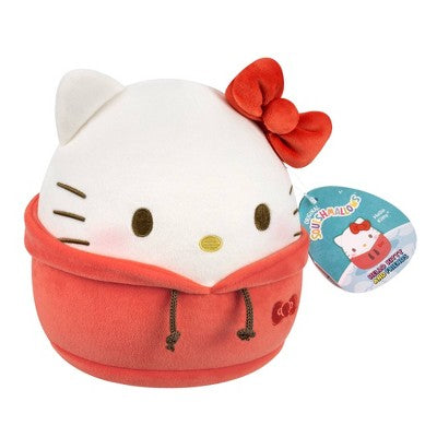 Hello Kitty 8" Squishmallows Dabodabo Hoodie Mass Stuffed Animal