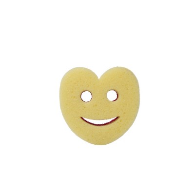 Scrub Daddy Scrub Mommy Red Velvet Heart Dual-Sided Scrubber + Sponge: Foam Material, Cleaning Tools, 6" Height