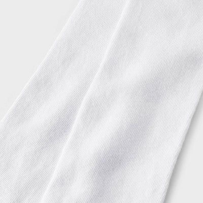 Girls' 2pk Cotton Tights - Cat & Jack Ivory M