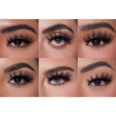 Lilly Lashes Luxury Synthetic False Eyelashes Drama - Flashy - 1ct