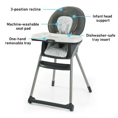 Graco Table2Table LX 6-in-1 Standard High Chair - Arrows (LOCAL PICKUP ONLY)
