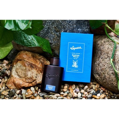 DR. SQUATCH Men's Glacial Falls Cologne - 1.7 fl oz