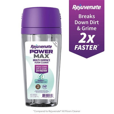 Rejuvenate Bamboo & Eucalyptus PowerMax Multi-Surface Floor Cleaner Liquid - 30oz