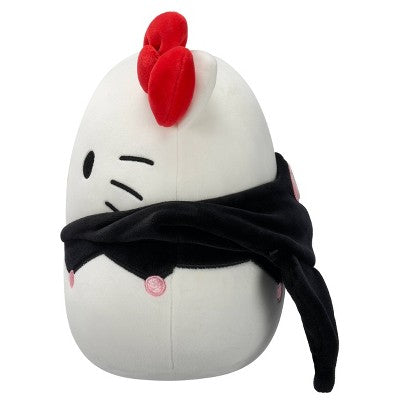 Hello Kitty 8" Squishmallows Plush in Kuromi Hoodie