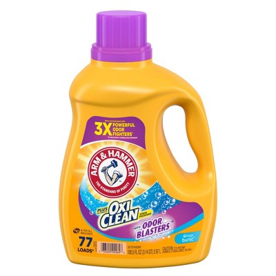 Arm & Hammer Plus OxiClean Odor Blasters Liquid Laundry Detergent - 100.5 fl oz