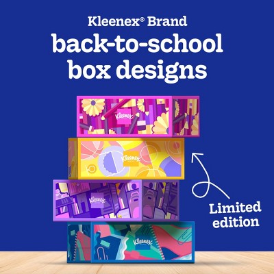 Kleenex Ultra Soft Back To School 3-Ply Facial Tissues - 120ct/4pk