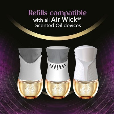 Air Wick Vibrant Scented Oil Air Freshener Refill - Lavender & Waterlily - 3.35 fl oz/5ct
