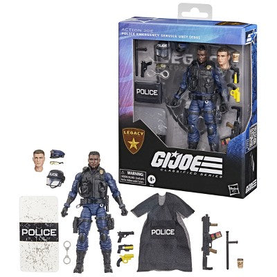 G.I. Joe Classified Series Legacy Collection: Action Joe - Police Unit (ESU)