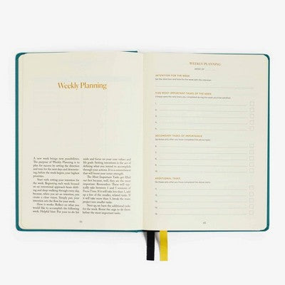 Intelligent Change The Productivity Undated Planner Teal