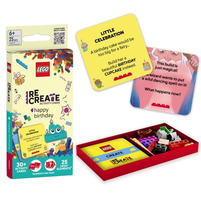 Ameet LEGO ReCreate Activity Cards - Happy Birthday