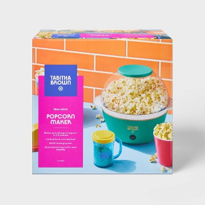 16oz Metal Popcorn Maker Green - Tabitha Brown for Target