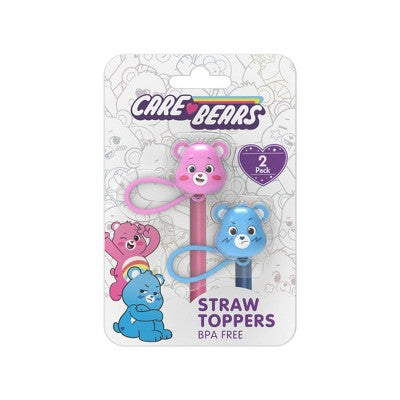 Care Bears 2pk Straw Toppers