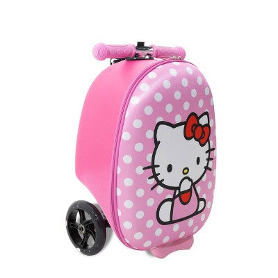 Hello Kitty Hardside Carry On Scooter Suitcase