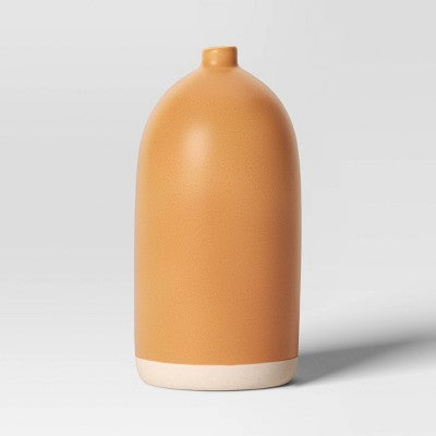 3pc Vase Set Ceramic Brown - Room Essentials