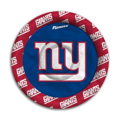 NFL New York Giants Flimzee Bean-Bag Flying Disc: Polyester, 8+ Years, 9.75" Diameter