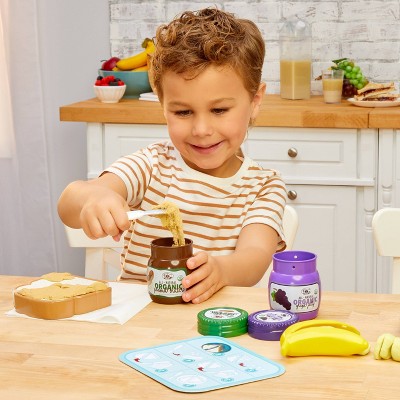 Little Tikes Creative Chef Peanut Butter & Jelly Kit with Make-It Mix Play Sand 10 Accessories