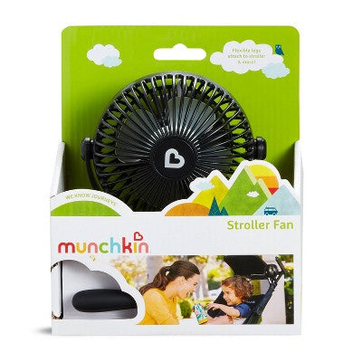 Munchkin Stroller Fan - Portable Baby Cooling System with LED Lights: Compatible With Most Strollers