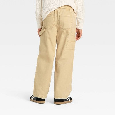 Boys' Baggy Carpenter Pants - art class Beige 10