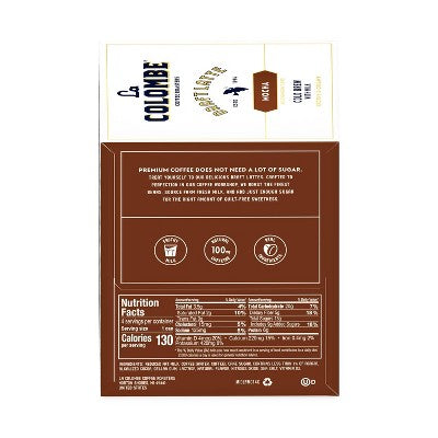 La Colombe Mocha Draft Latte - 4pk/9 fl oz Cans