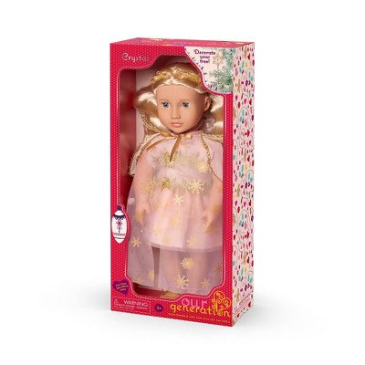 Our Generation Crystal Limited-Edition 18" Holiday Collectible Doll