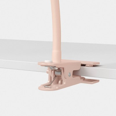 Clip Light with Silicone Sleeve Pink Metal - Room Essentials