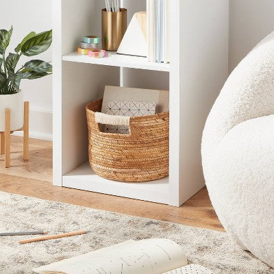 Woven Round Banana Sewing Basket - Brightroom