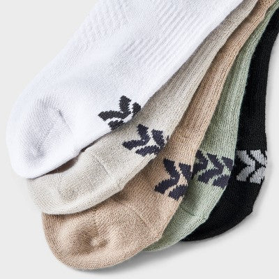 Men's Striped Lightweight Dart Socks 6pk 6-12