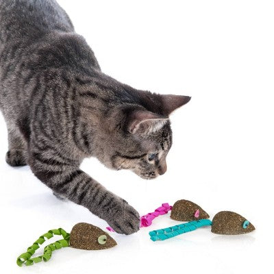 SmartyKat Magic Mice Cat Toy - 3pk