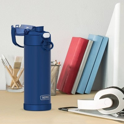 Thermos 16oz Stainless Steel FUNtainer Water Bottle with Bail Handle - Navy