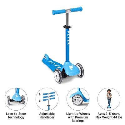 Radio Flyer Glider Jr with Light Up Wheels - Blue (LOCAL PICKUP ONLY)