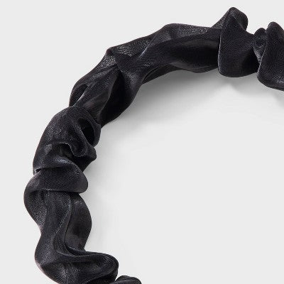 Girls' Chiffon Headband - art class Black