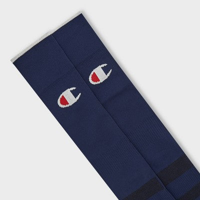 Champion Performance Soccer Socks 2pk - Navy S