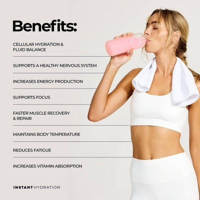 Instant Hydration Watermelon Electrolyte Drink Mix Sports Drink - 10ct/72gms