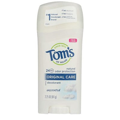 Tom's of Maine Original Care Deodorant - Unscented 2.25 oz Stick(S)